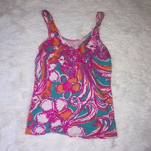 Lilly Pulitzer tank top.